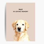Custom Memorial Pet Portrait