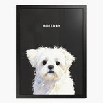 Custom Watercolor One Pet Portrait