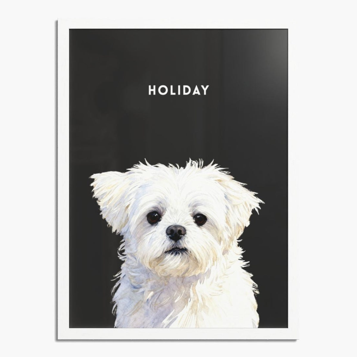 Custom Watercolor One Pet Portrait