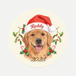 Santa Hat Pet Coaster (Booth) — Beige