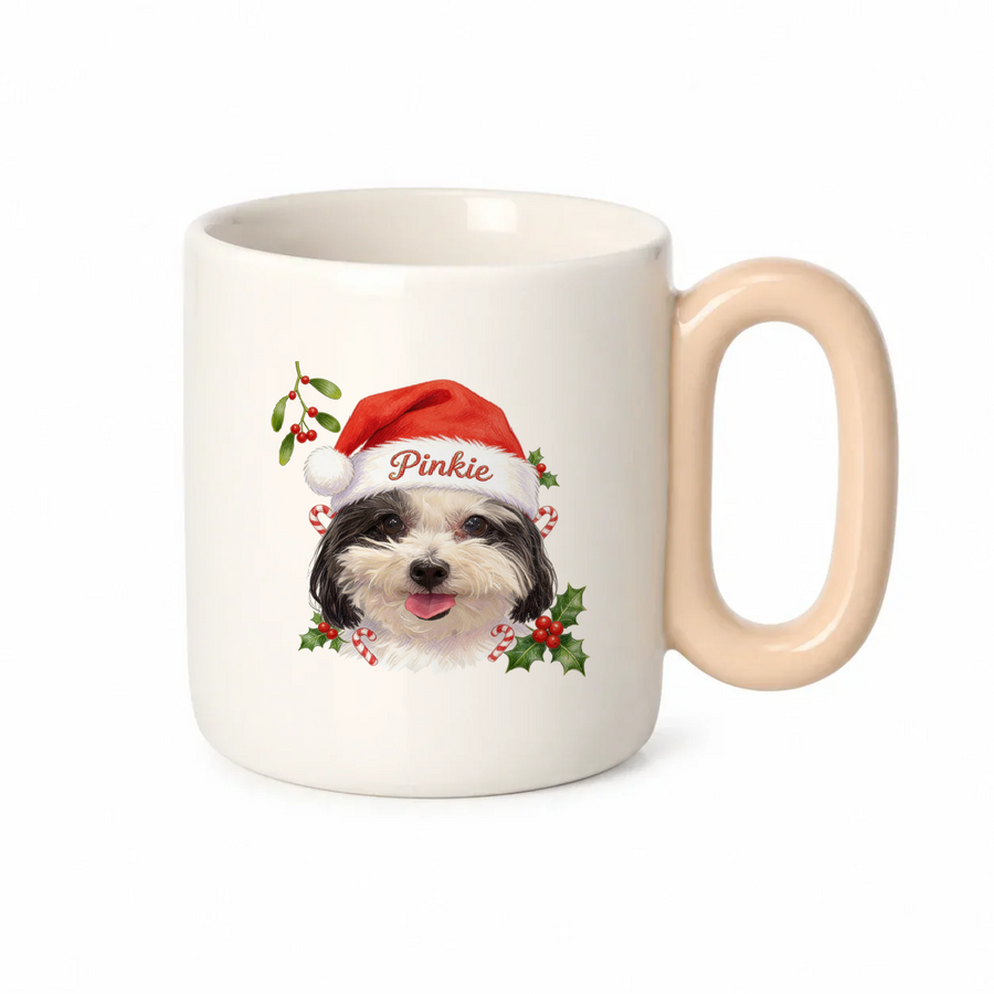 Santa Hat Mug 12 oz (Booth) — sample design 1 of 4