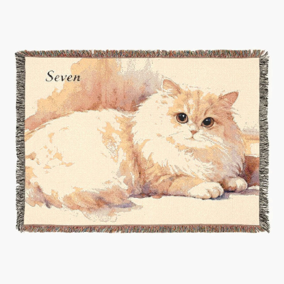 Custom Relaxed Pet Woven Blanket