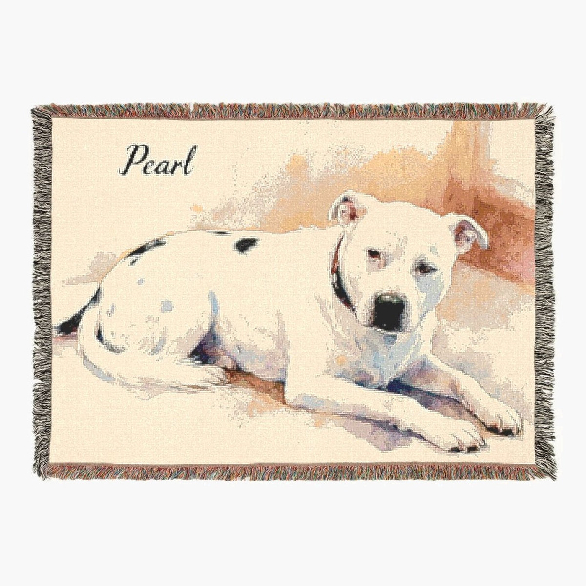 Custom Relaxed Pet Woven Blanket