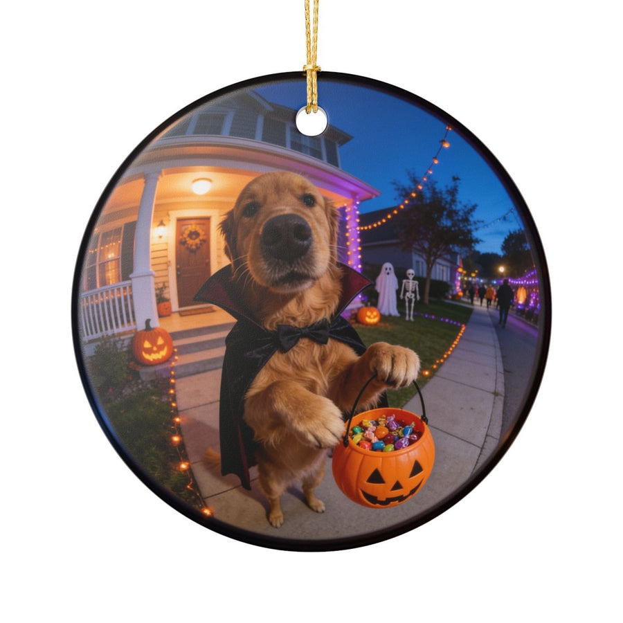 Trick or Treat Pet Ornament (Booth)